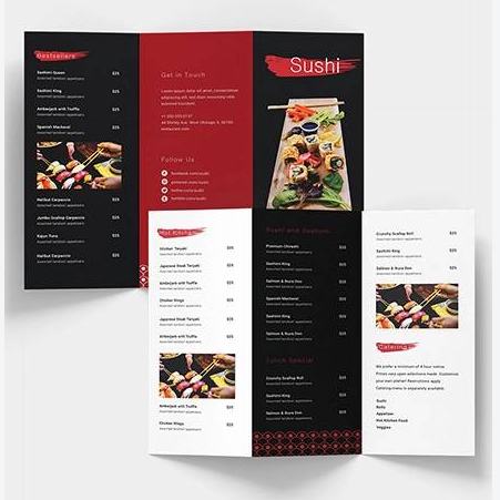 Folded leaflets